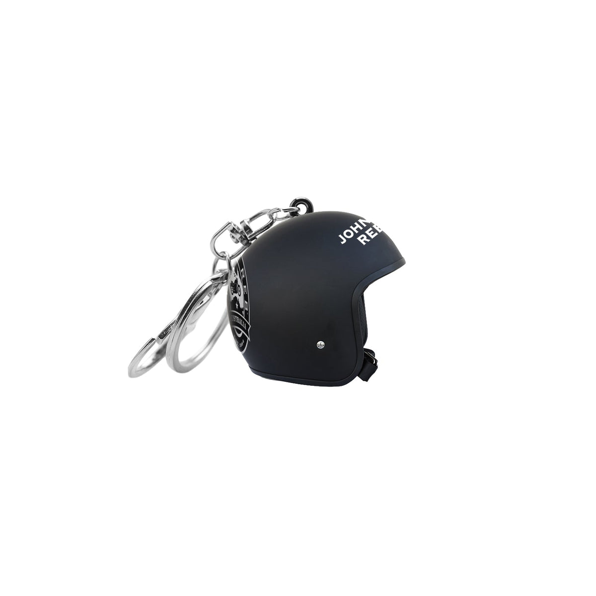 Johnny Reb Mini Helmet Keyring - Black - product image 1