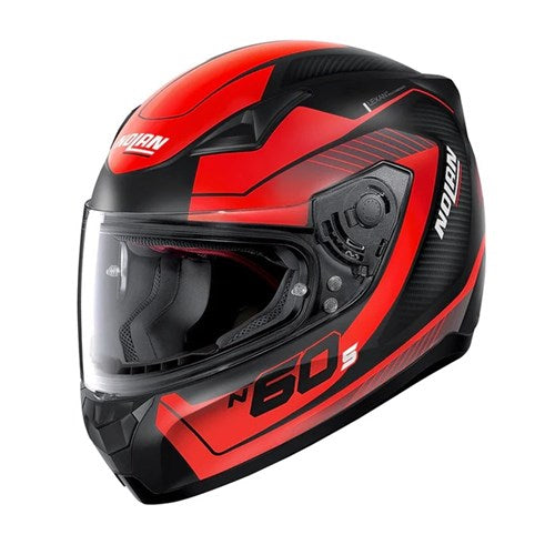 NOLAN N60-5 VELES 067 - MATT BLK/RED (SM) [ONC01]