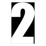 Whites Race Number - 10 Pack
