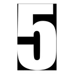Whites Race Number - 10 Pack
