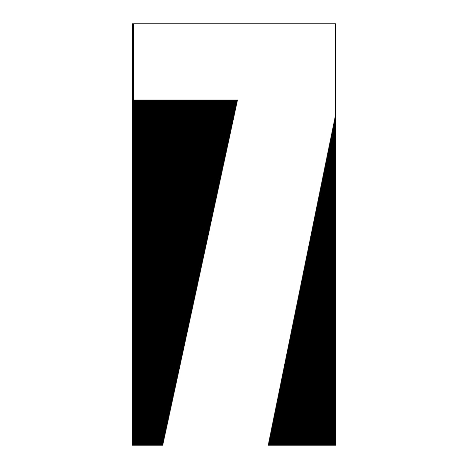 Whites Race Number - 10 Pack
