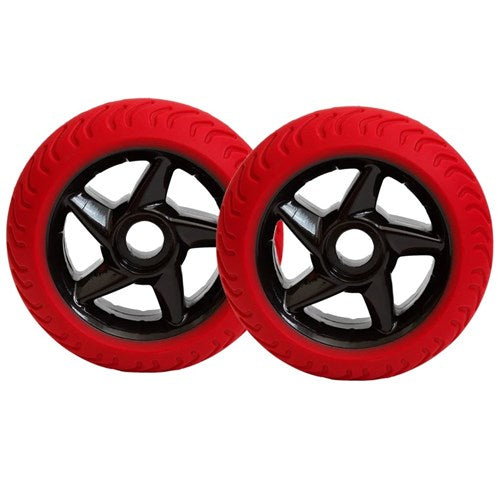 OGIO REPL. WHEEL SET RIG/RIG PRO BLK/RED (12)