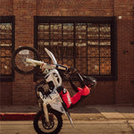 ONE INDUSTRIES X-297 HELM FOCUS - BLK/WHT (SM)