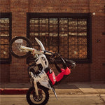 ONE INDUSTRIES X-297 HELM FOCUS - BLK/WHT (MD)