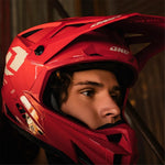 ONE INDUSTRIES X-297 HELM FOCUS - ELC/RED (XL)