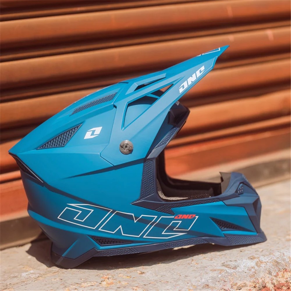 ONE INDUSTRIES X-297 HELM HORZN - COL/BLU (SM)