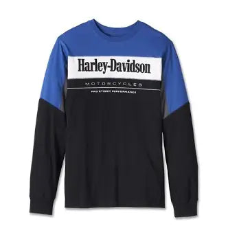 Harley-Davidson Men's Pro Racing Jersey - Blue Colourblock