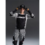 ONE INDUSTRIES X-197 JSY SNOW LEOPARD - WHT/BLK (SM)