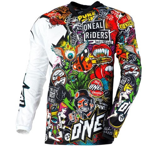 ONEAL 26 MAYHEM CRANK JSY BLK/MULTI (SM) (WAS 0023102)