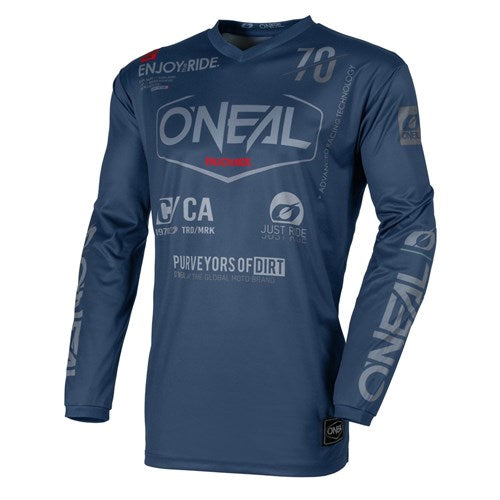 ONEAL 26 ELEMENT JSY BRAND - NVY BLU/GRY (MD)