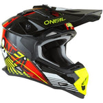 ONEAL 2SRS YOUTH HELM RUSH V.22 - RED/N-YEL (MD)  [ONC01]