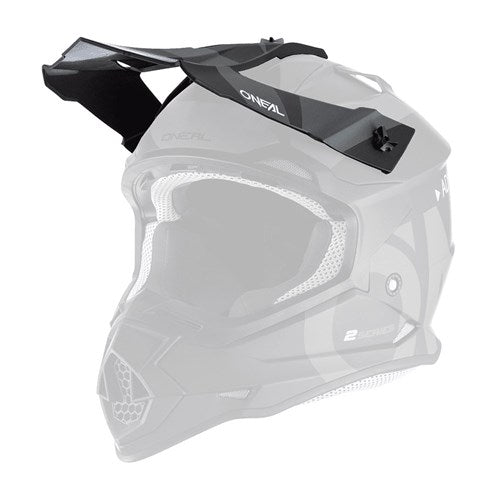ONEAL 20 2SRS HELM S/P PEAK SLICK BLK/GRY