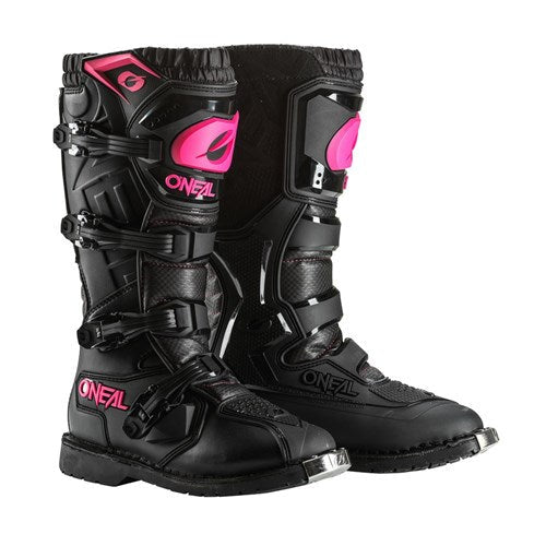 ONEAL RIDER LADIES BOOTS BLK/PINK (07 - 39) (WAS 0325707)