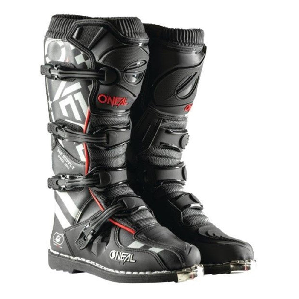 ONEAL ELEMENT YOUTH BOOTS SQUADRON - BLK/GRY (03 - 35)