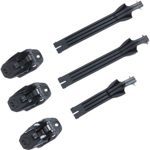 ONEAL RIDER PRO BOOT-S/P BUCKLE + STRAP KIT BLK (6PCS) (36-38)
