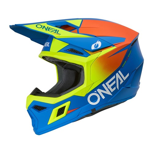 ONEAL 26 3SRS YOUTH HELMET SOLID - BLU/N-YEL (MD)