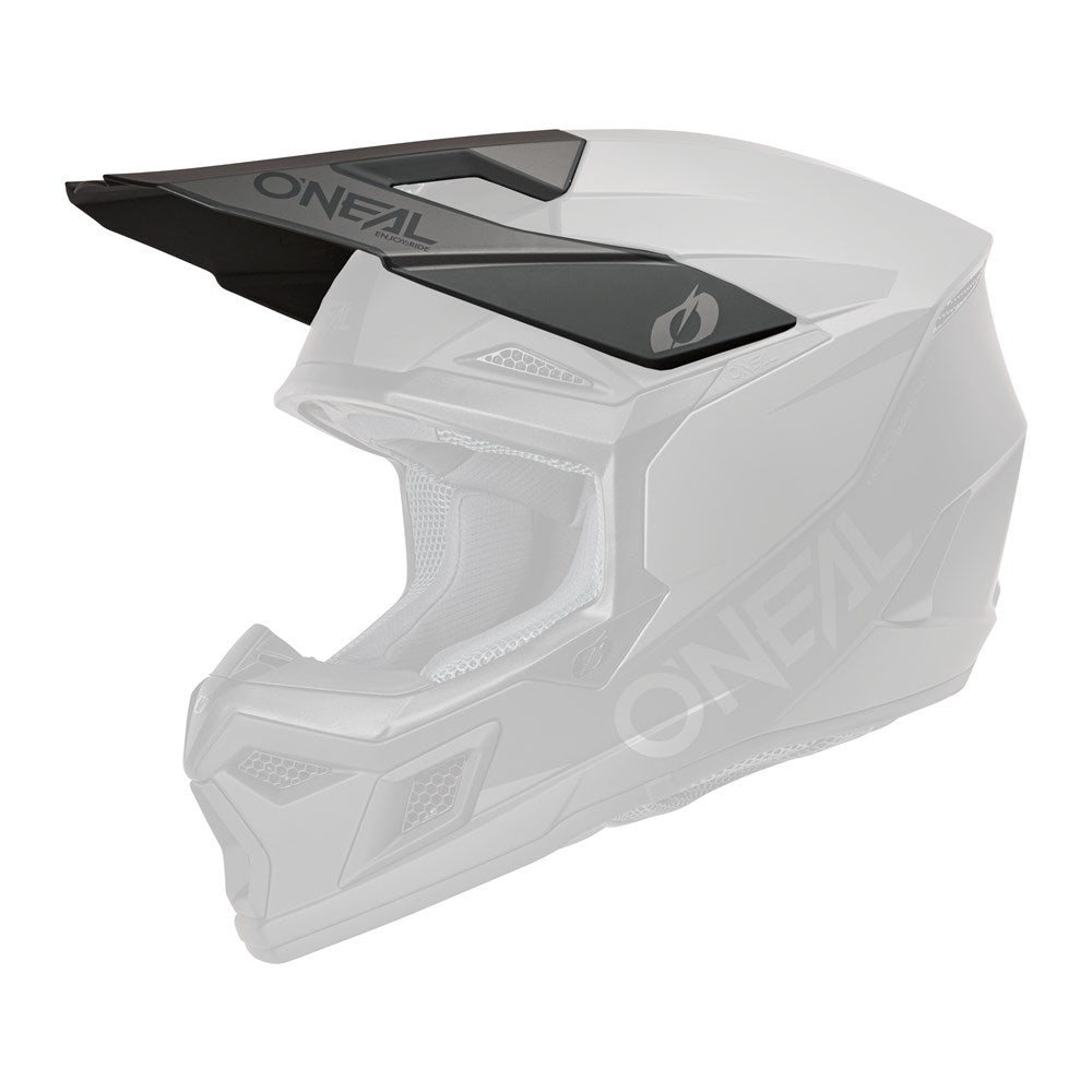 ONEAL 26 3SRS HELMET - S/P PEAK SOLID - BLK/GRY