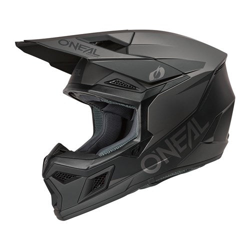 ONEAL 26 3SRS HELMET SOLID - BLK/GRY (XS)
