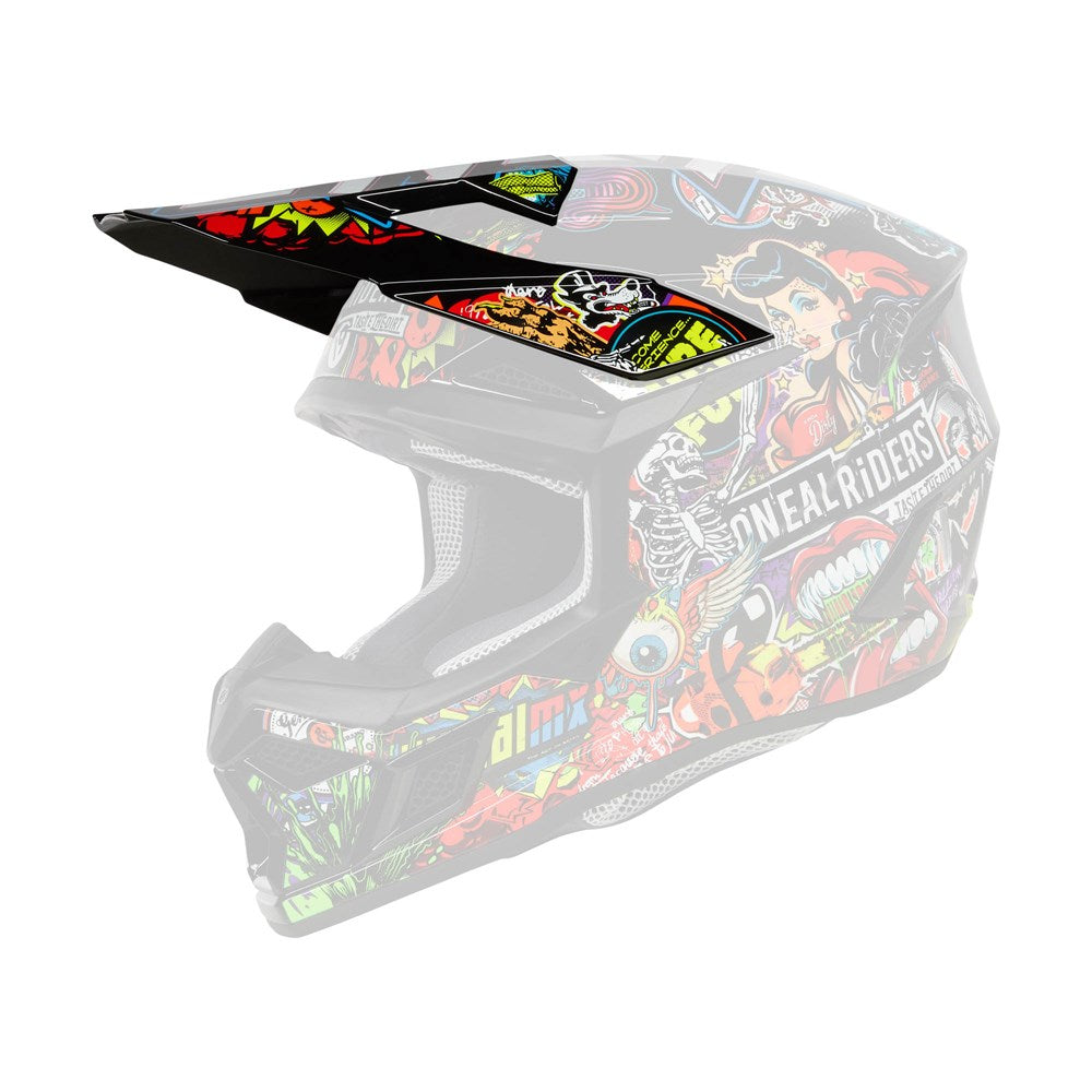 ONEAL 26 3SRS YOUTH S/P-HELM PEAK CRANK - MATTE MULTI