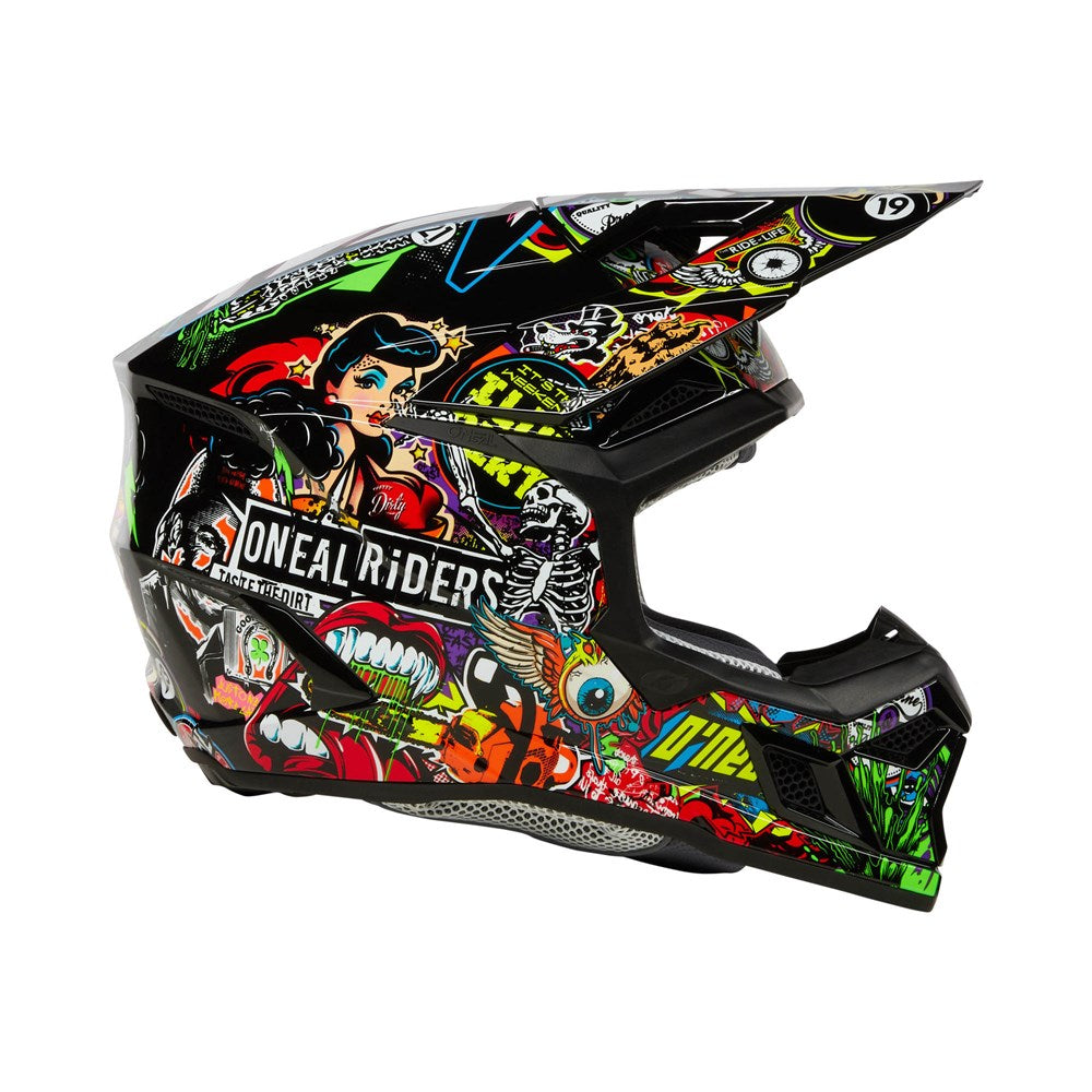 ONEAL 26 3SRS HELM CRANK - MATTE MULTI (2XL)