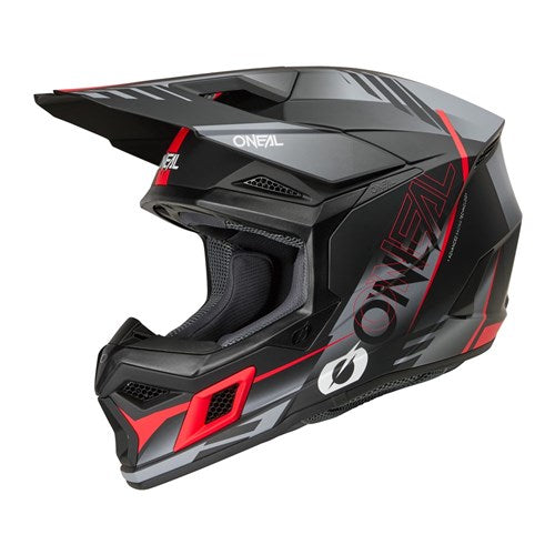 ONEAL 26 3SRS HELMET HAZE - BLK/GRY/RED (XL)