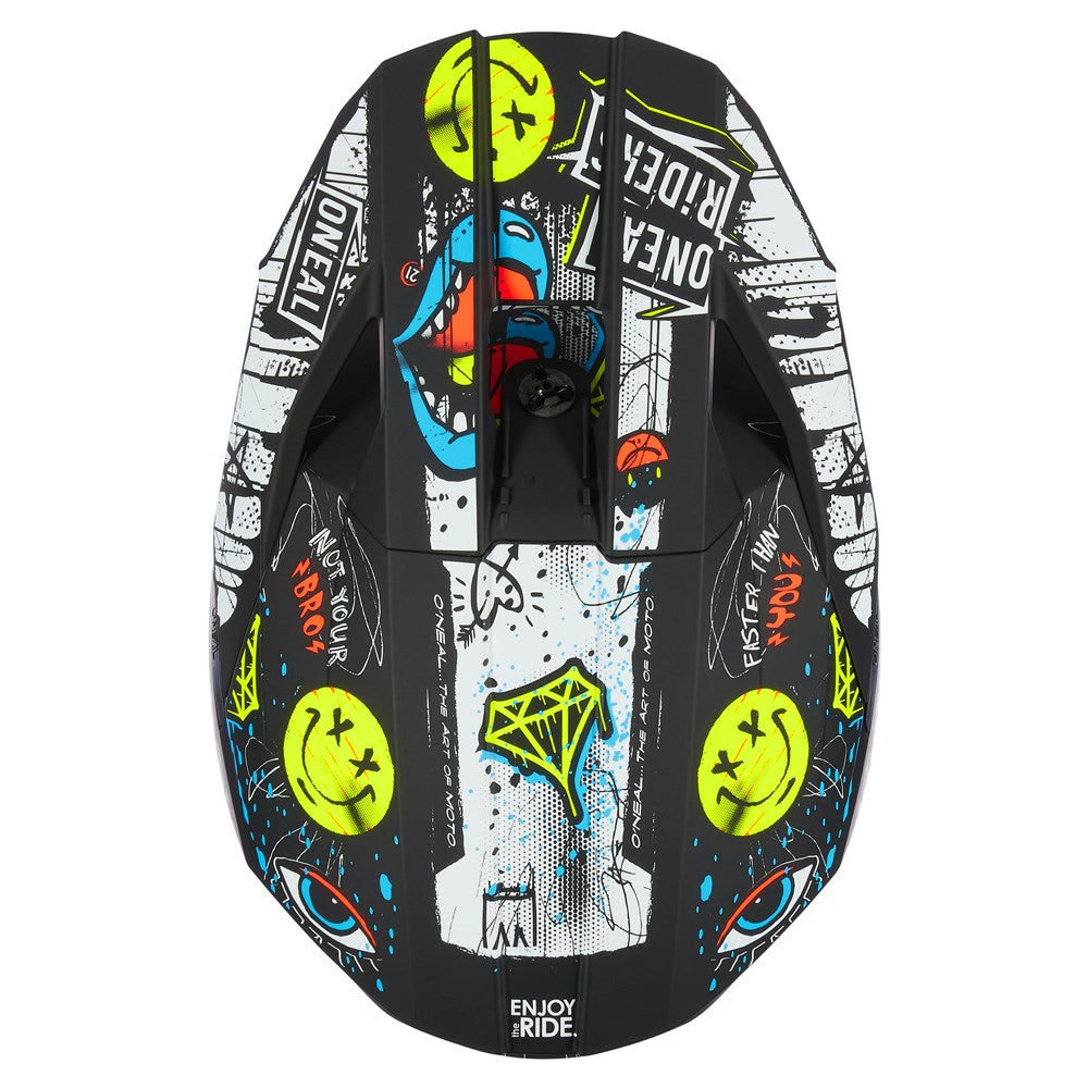 ONEAL 26 3SRS YOUTH HELM RANCID - MULTI (LG)