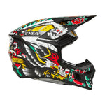 ONEAL 26 3SRS HELM INKED - MATTE MULTI (2XL)