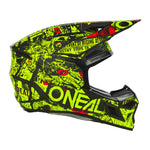 ONEAL 26 3SRS YOUTH HELM ATTACK - BLK/N-YEL (LG)