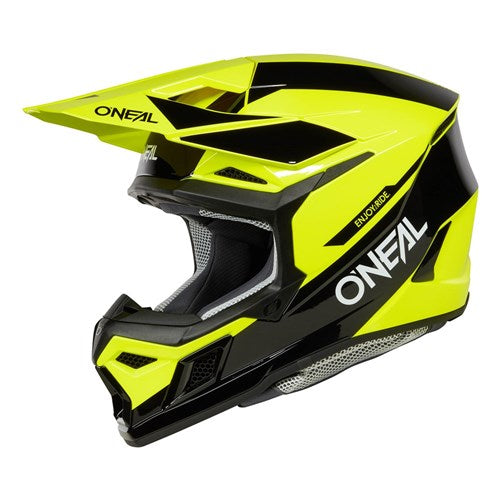 ONEAL 3SRS HELM RACE V.25 - BLK/N-YEL (MD) [ONC01]