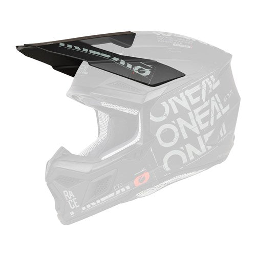 ONEAL 24 3SRS S/P-HELM PEAK STATIC V.25 - MATTE BLK/GRY