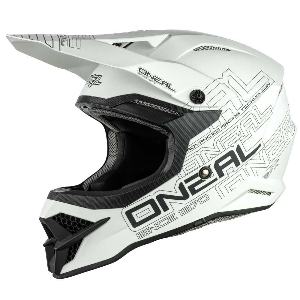 ONEAL 3SRS HELM SOLID V.23 - FLAT WHT (XS)  [ONC01]
