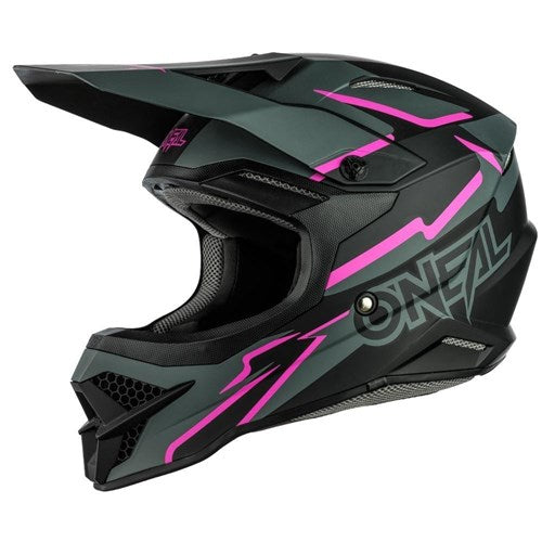 ONEAL 3SRS HELM VOLTAGE V.23 - BLK/PNK (XL)  [ONC01]