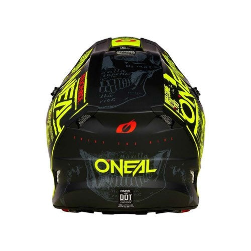 ONEAL 5SRS HELM ATTACK V.23 - BLK/N-YEL (LG)  [ONC01]