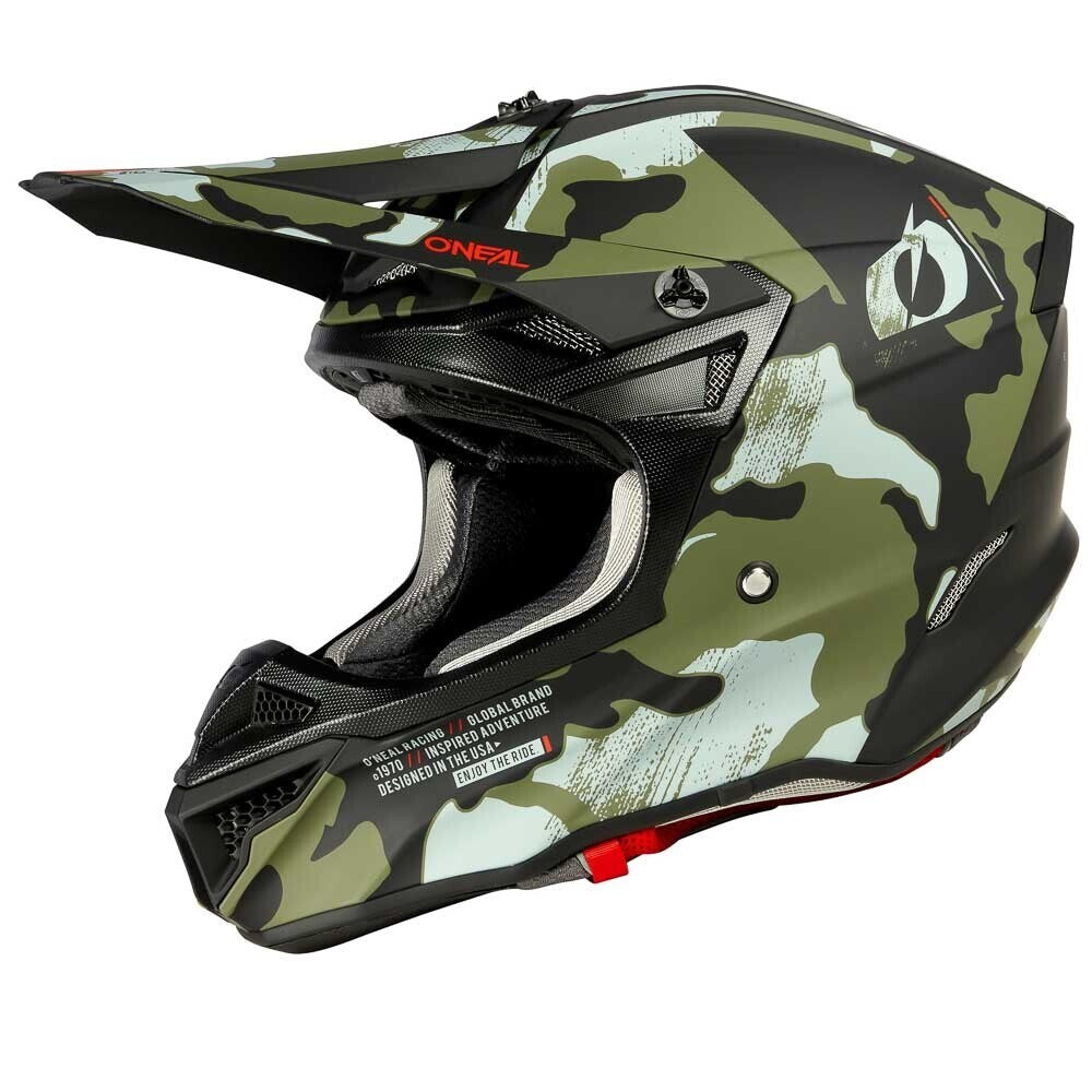 ONEAL 23 5SRS S/P-HELM PEAK CAMO V.23 BLK/GRN