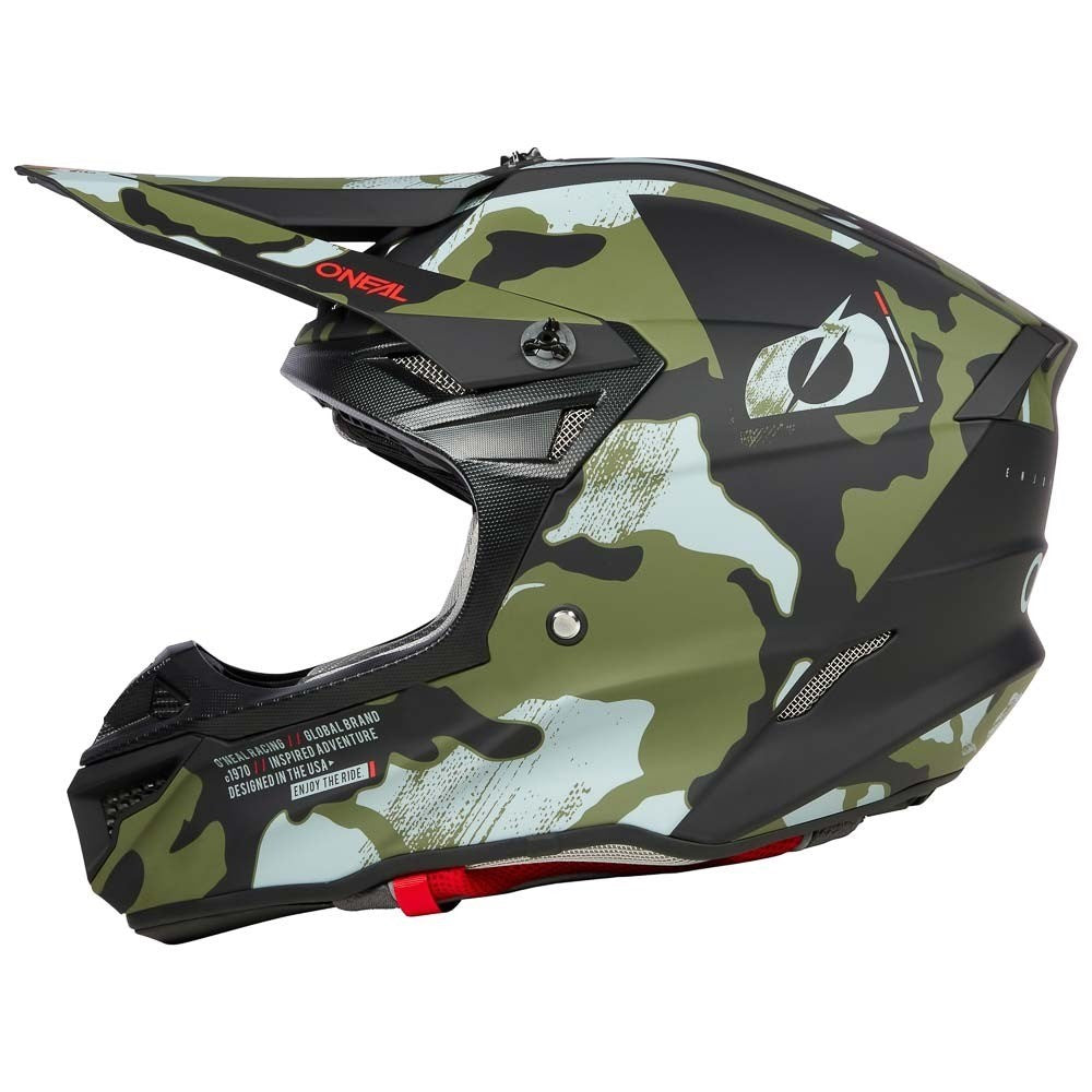 ONEAL 23 5SRS S/P-HELM PEAK CAMO V.23 BLK/GRN