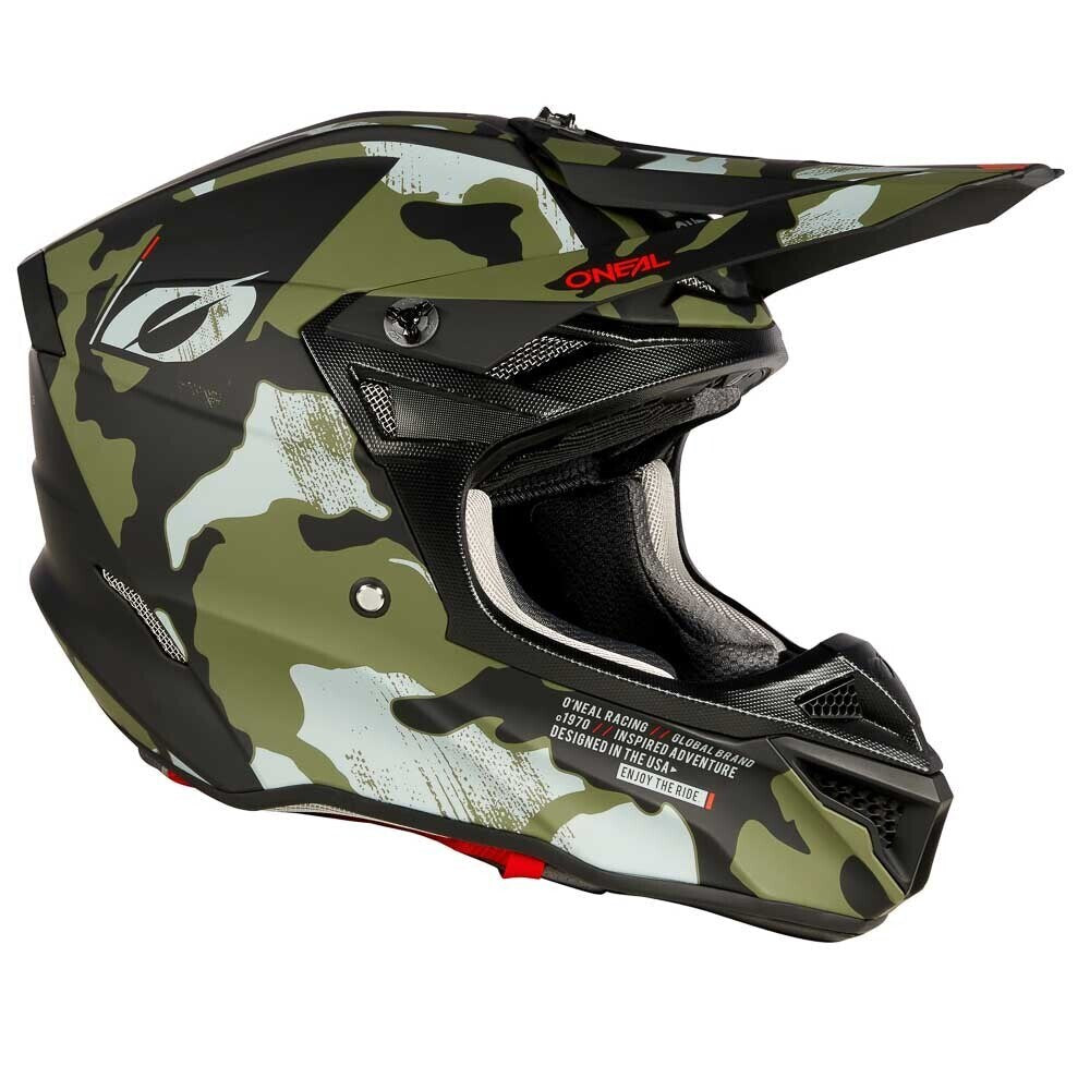 ONEAL 23 5SRS S/P-HELM PEAK CAMO V.23 BLK/GRN