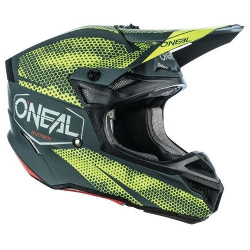 ONEAL 5SRS HELM COVERT V.21 - CHARCOAL/N-YEL (LG)  [ONC01]