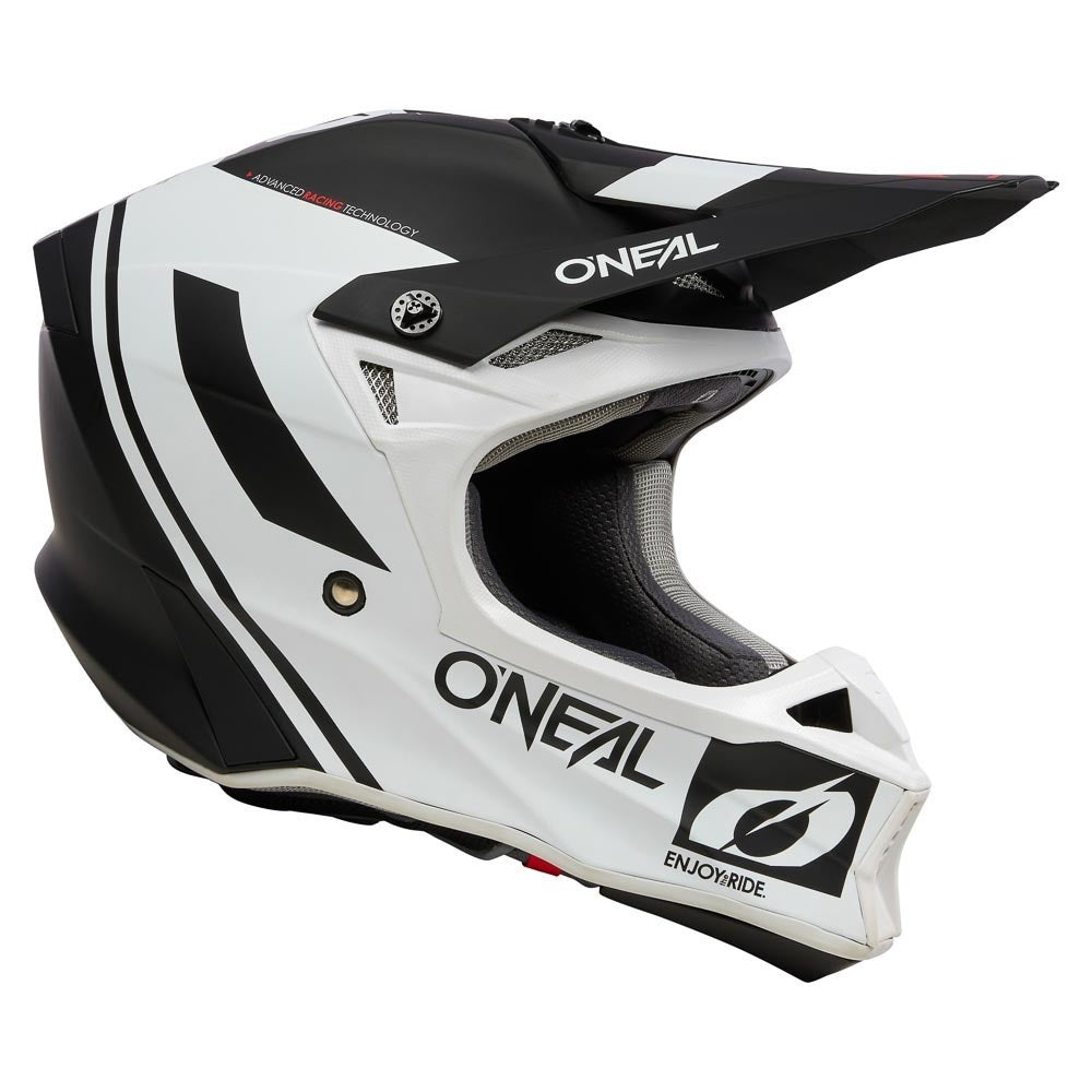 ONEAL 26 10SRS HELM FLOW - BLK/WHT (XL)