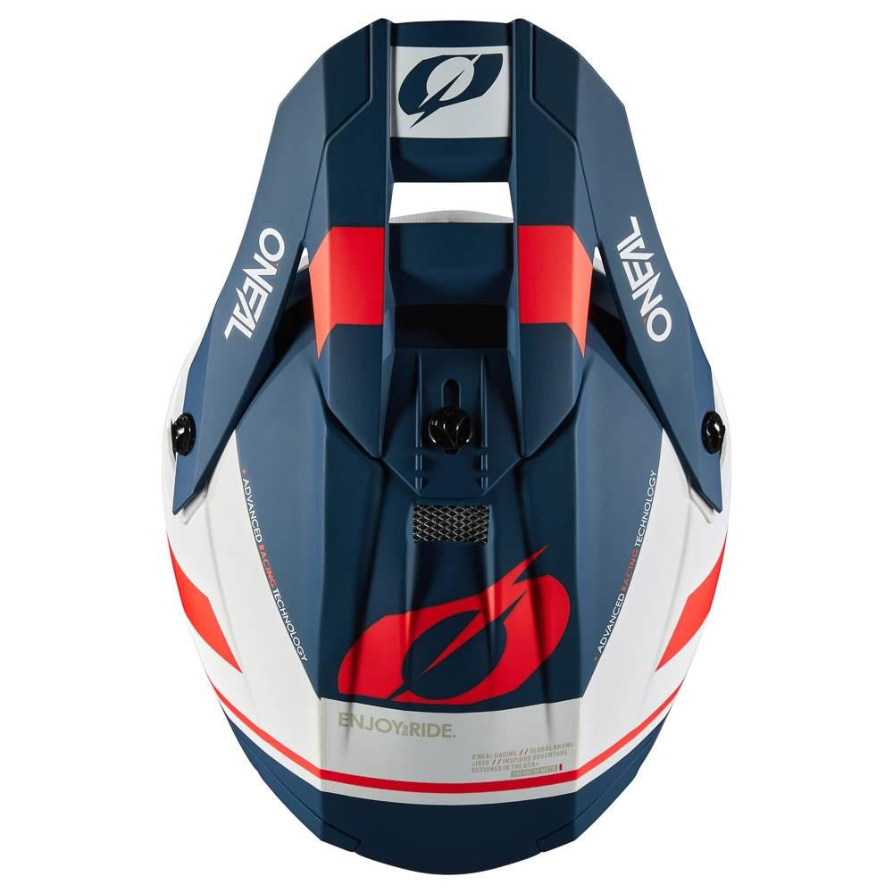 ONEAL 26 10SRS HELM FLOW - BLU/WHT/RED (XS)