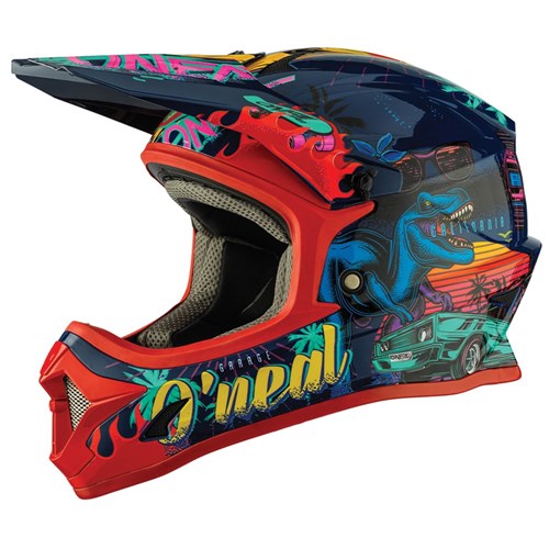 ONEAL 1SRS YOUTH HELM REX V.24 - GLOSS MULTI (MD) [SPC01]