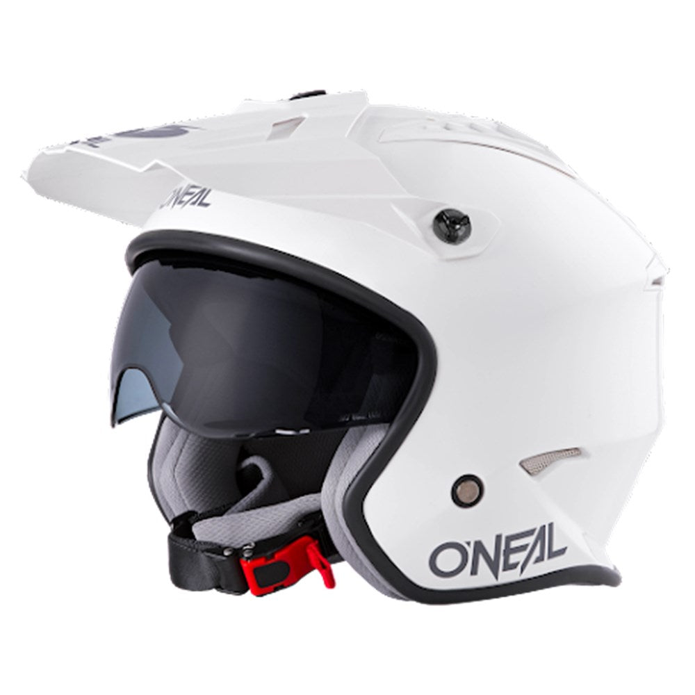 ONEAL 26 VOLT HELM SOLID - WHT (MD)