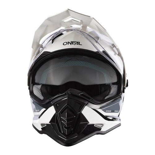 ONEAL 26 SIERRA HELM R - GLOSS WHT/BLK/GRY (SM)