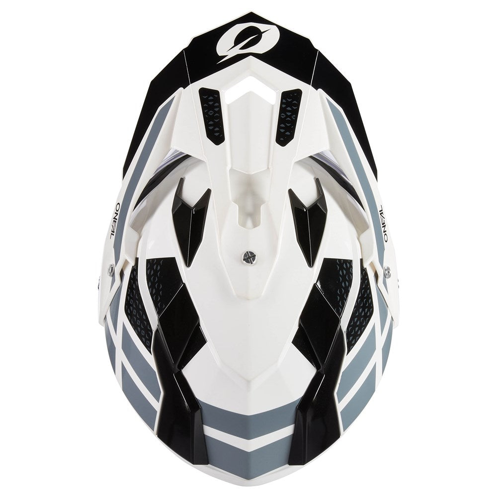 ONEAL 26 SIERRA HELM R - GLOSS WHT/BLK/GRY (SM)