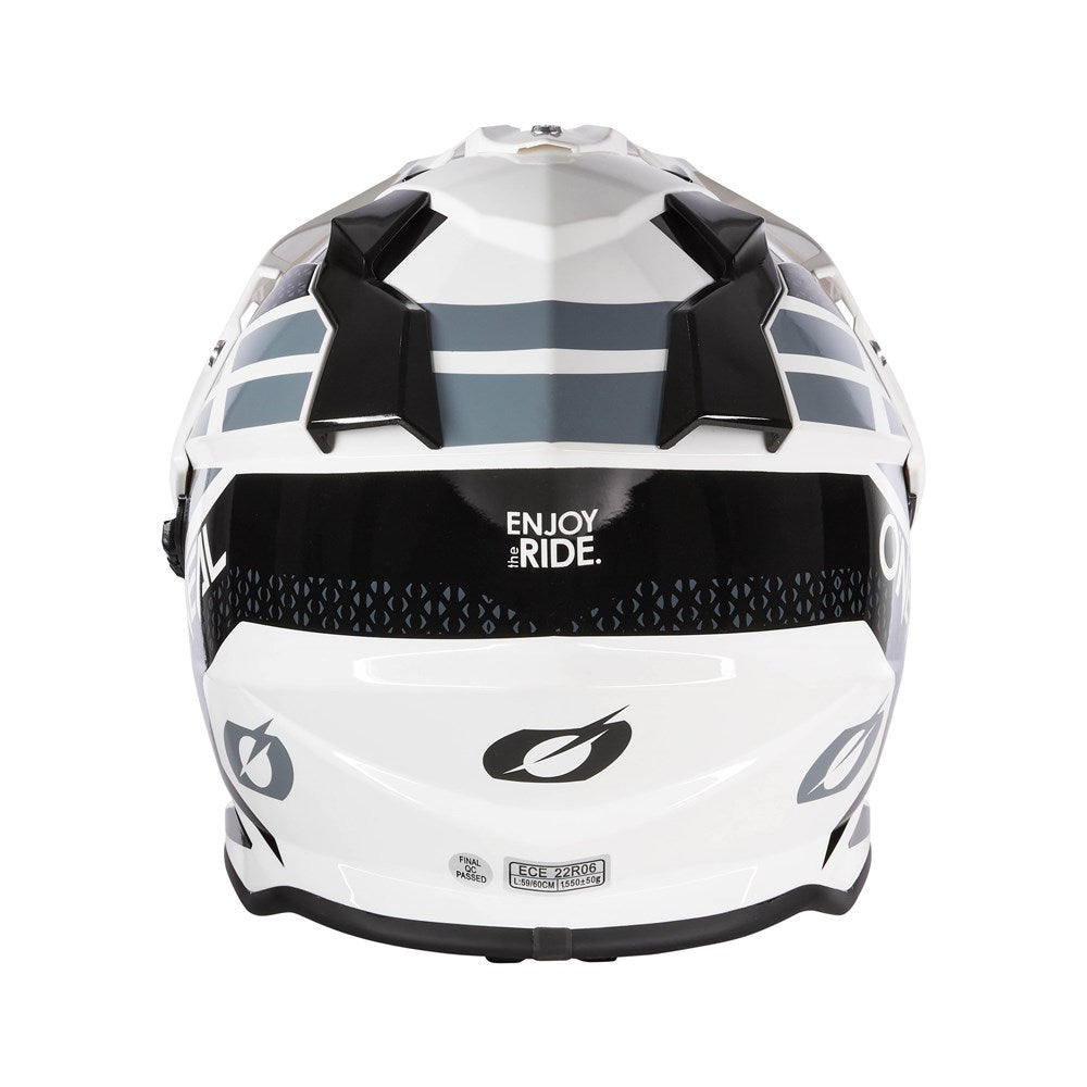 ONEAL 26 SIERRA HELM R - GLOSS WHT/BLK/GRY (SM)