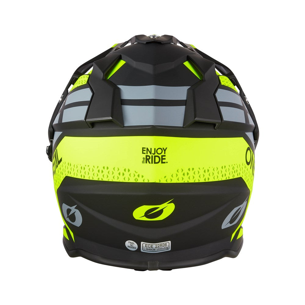 ONEAL 26 SIERRA HELM R - MATTE N-YEL/BLK/GRY (XL)