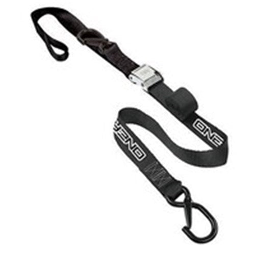 ONEAL TIEDOWNS 1 IN W/ SOFT LOOP BLK/BLK (WAS 3073300)