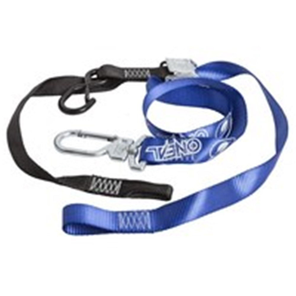 ONEAL TIEDOWNS 1 IN W/ SOFT LOOP BLU/BLK (WAS 3073350)