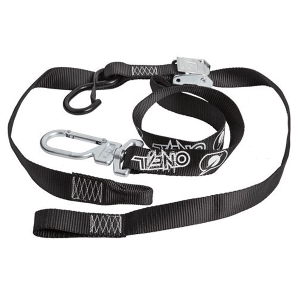 ONEAL SWIVEL DLX TIEDOWNS 1.5S/LOOP & SWIVEL SECURE HOOK BLK/BLK (CTN10) (WAS 3073400) #