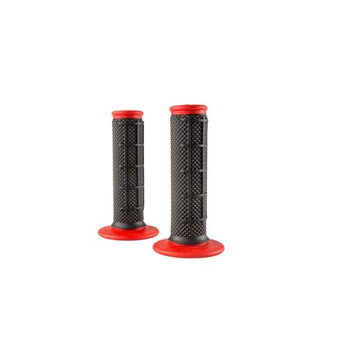 ONEAL MX PRO GRIPS HALF WAFFLE DUAL COMP - BLK/RED (WAS 7160803)