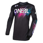 ONEAL ELEMENT JSY VOLTAGE V.24 BLK/PNK LADIES (W14 - XL)  [ONC01]
